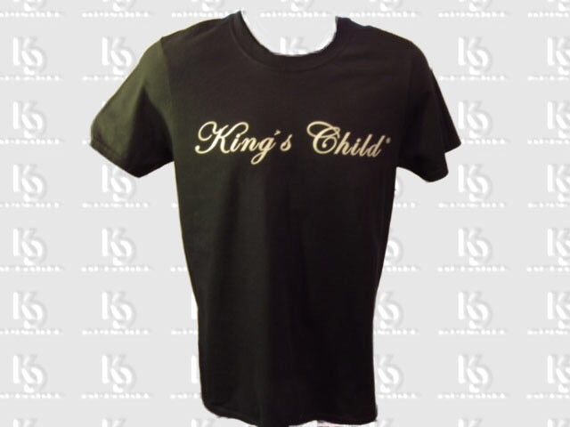 King's Child Men's/Short Sleeve C Blk&Wht