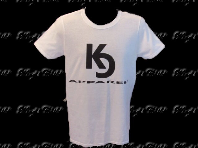 KC Apparel Men's/Short Sleeve C Wht&Blk